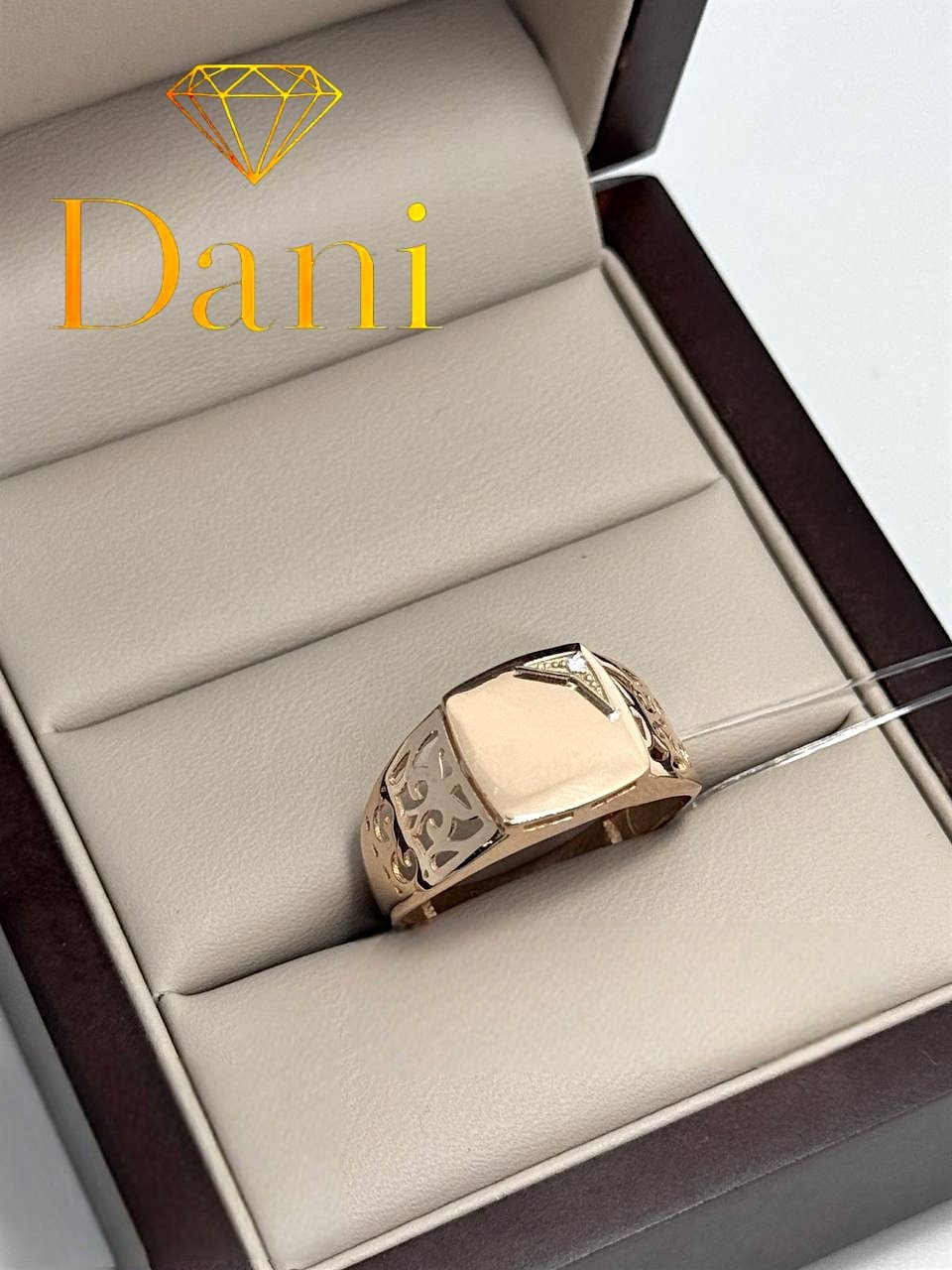 Кольцо Dani DANI-KLS-2487 размер 19 вес 3.61 г золото, фианит купить,NaN