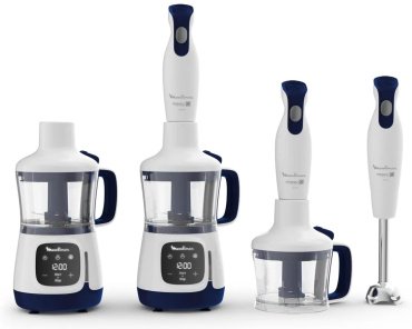 Блендер Moulinex Yummy Gourmet DD55W110 белый, черный