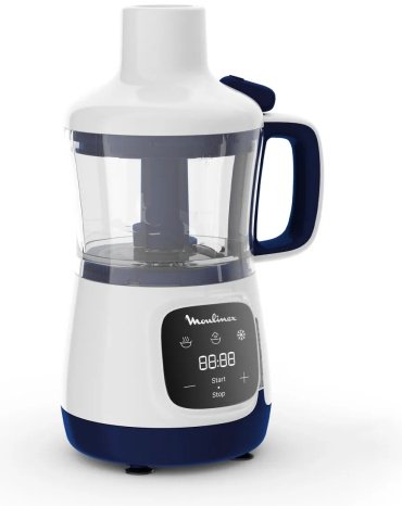 Блендер Moulinex Yummy Gourmet DD55W110 белый, черный - ForteMarket Блендер Moulinex Yummy Gourmet DD55W110 белый, черный купить,0
