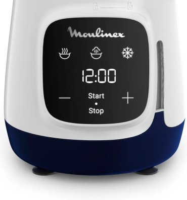 Блендер Moulinex Yummy Gourmet DD55W110 белый, черный - ForteMarket Блендер Moulinex Yummy Gourmet DD55W110 белый, черный купить,0
