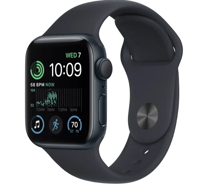 Смарт-часы Apple Watch SE 2022 44mm MNK03GK/A Midnight Sport Band