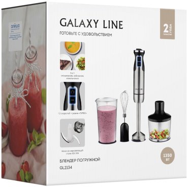 Блендер GALAXY LINE GL2134 черный, стальной купить,NaN
