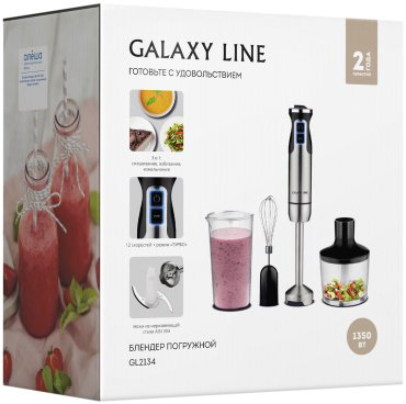 Блендер GALAXY LINE GL2134 черный, стальной купить,NaN
