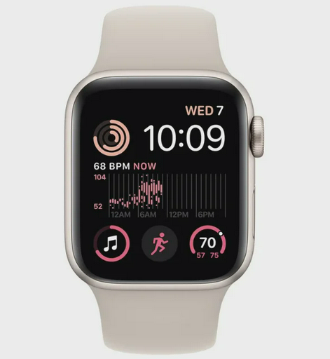 Смарт-часы Apple Watch SE 2022 40mm MNJP3GK/A Starlight Sport Band