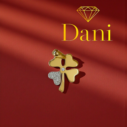 Подвеска Dani DANI-KL-128 вес 1.79 г золото, фианит