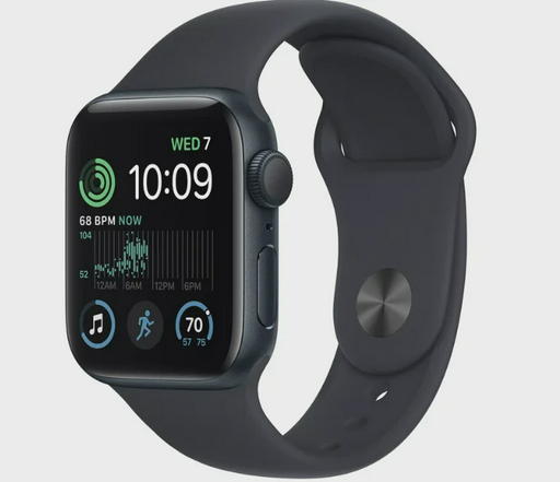 Смарт-часы Apple Watch SE 2022 44mm MNK03GK/A Midnight Sport Band