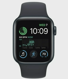 Смарт-часы Apple Watch SE 2022 44mm MNK03GK/A Midnight Sport Band