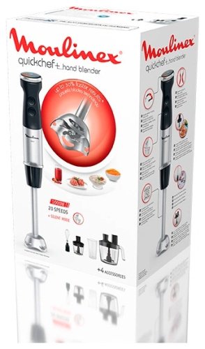 Блендер Moulinex Quickchef+ DD67G810 серебристый - ForteMarket Блендер Moulinex Quickchef+ DD67G810 серебристый купить,0
