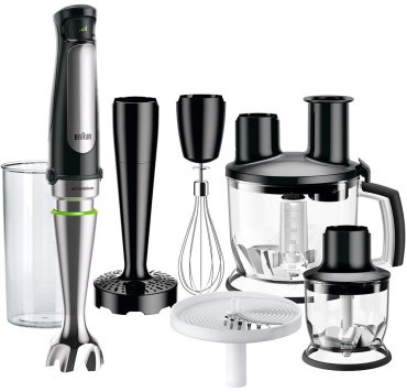Блендер Braun MQ 7087 X черный, серебристый купить,NaN