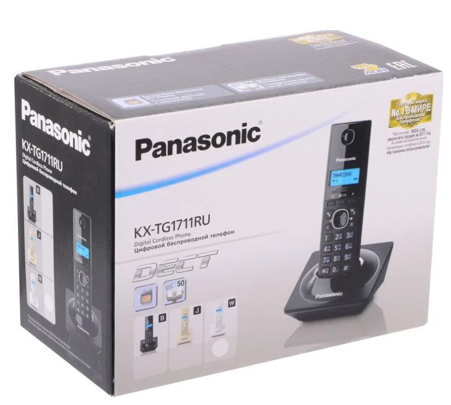 Радиотелефон Panasonic KX-TG1711RUW белый - ForteMarket Радиотелефон Panasonic KX-TG1711RUW белый купить,0