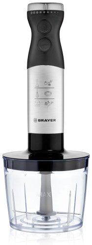 Блендер BRAYER BR1244 черный, серебристый