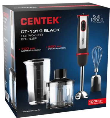 Блендер CENTEK CT-1319 черный купить,NaN