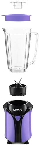 Блендер Kitfort КТ-3034-1 фиолетовый - ForteMarket Блендер Kitfort КТ-3034-1 фиолетовый купить,0