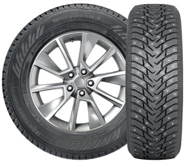 Ikon Tyres (Nokian) IKON NORDMAN 8 185/65 R15 92 T с шипами купить,NaN