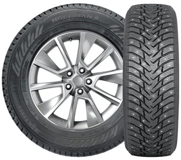 Ikon Tyres (Nokian) IKON NORDMAN 8 185/65 R15 92 T с шипами купить,NaN