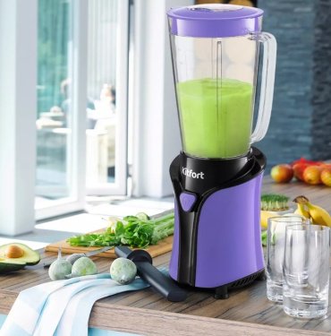 Блендер Kitfort КТ-3034-1 фиолетовый - ForteMarket Блендер Kitfort КТ-3034-1 фиолетовый купить,0