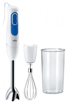 Блендер Погружной Braun MQ 3005 белый купить,0