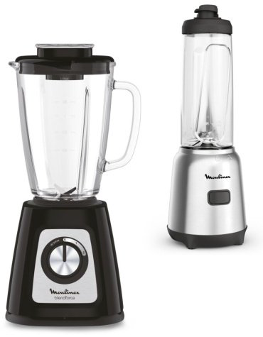 Блендер Moulinex BlendForce 2 LM435810 черный купить,NaN