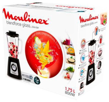 Блендер Moulinex BlendForce 2 LM435810 черный купить,NaN