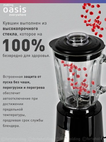 Блендер Oasis ST-120B черный купить,NaN