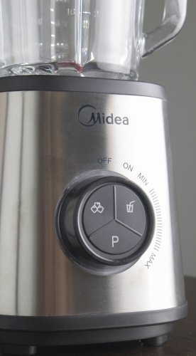 Блендер Midea MJ-BL1501W серебристый - ForteMarket Блендер Midea MJ-BL1501W серебристый купить,0