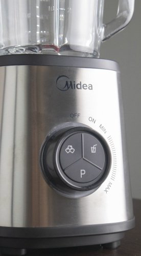 Блендер Midea MJ-BL1501W серебристый купить,NaN