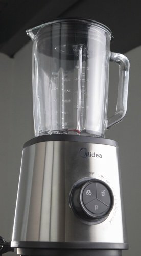 Блендер Midea MJ-BL1501W серебристый купить,NaN