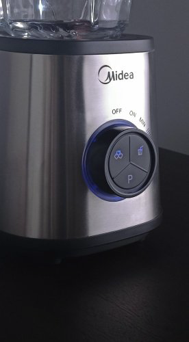 Блендер Midea MJ-BL1501W серебристый купить,NaN