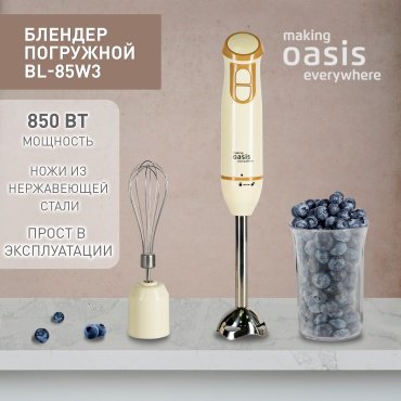 Блендер Oasis BL-85W3 бежевый купить,NaN