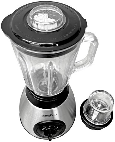 Блендер Luma Bella B-1004 серебристый купить,0