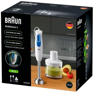 Блендер Braun MQ-20236MWH белый - ForteMarket Блендер Braun MQ-20236MWH белый купить,0