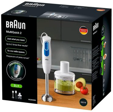 Блендер Braun MQ-20236MWH белый - ForteMarket Блендер Braun MQ-20236MWH белый купить,29990