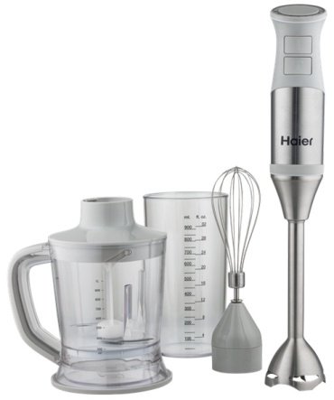 Блендер Haier HB-501 белый, серебристый
