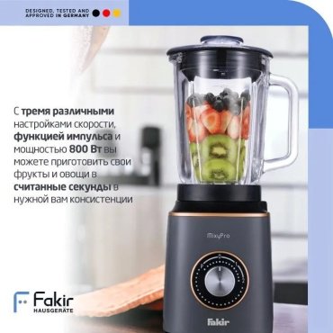 Блендер Fakir Mixypro Plus серый - ForteMarket Блендер Fakir Mixypro Plus серый купить,0