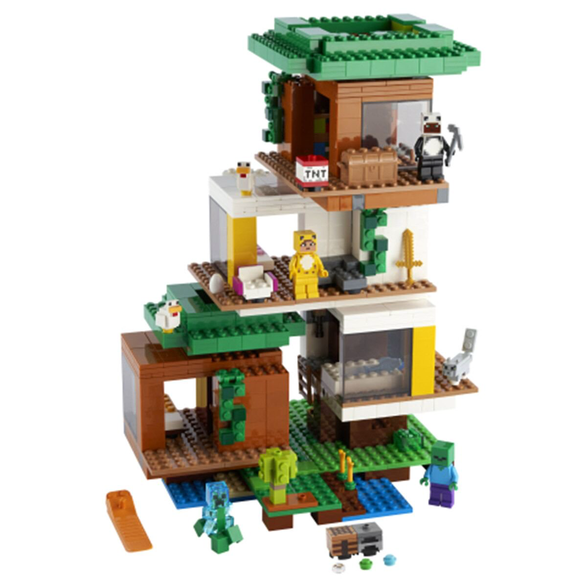 Конструктор Lego Minecraft  Современный домик на дереве 21174 купить,NaN