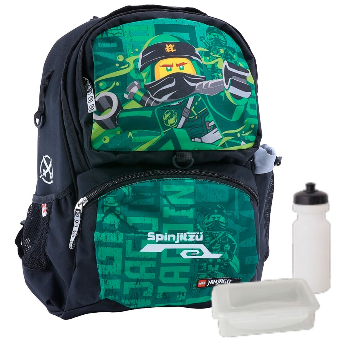 Рюкзак Lego Ninjago Energy 3 предмета зеленый купить,NaN