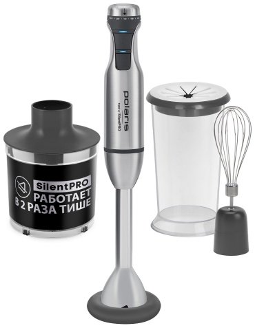Блендер Polaris PHB 1591L Silent серебристый