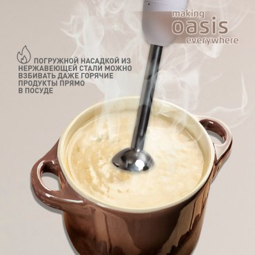 Блендер Oasis BL-85W белый купить,NaN
