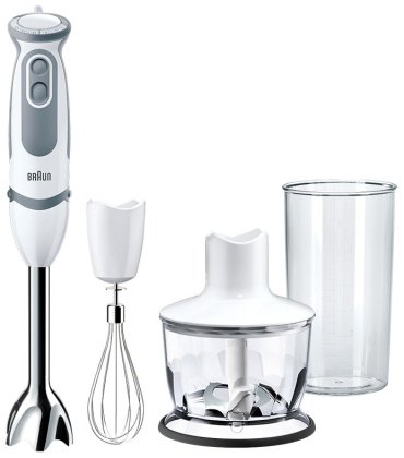 Блендер Braun MQ 5235 белый, серый