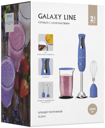 Блендер GALAXY LINE GL2143 синий купить,NaN