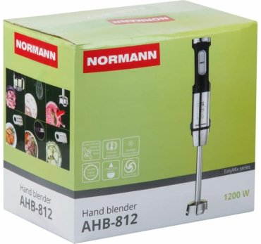 Блендер Normann AHB-812 черный, серебристый купить,0
