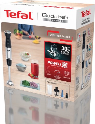 Блендер Tefal Quickchef+ HB67E830 черный - ForteMarket Блендер Tefal Quickchef+ HB67E830 черный купить,0