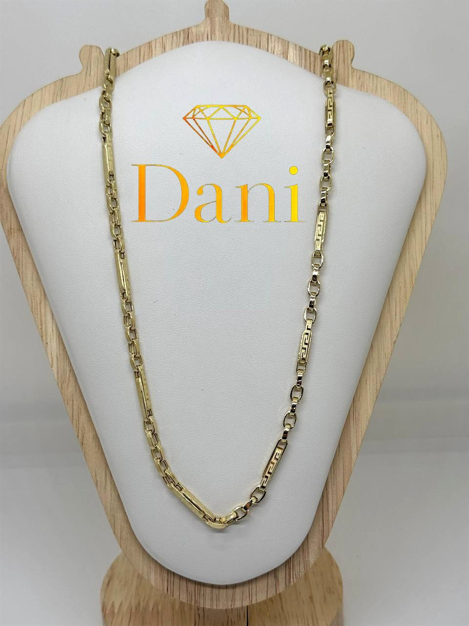Цепь Dani DANI-B-S-SEP-054 длина 55 см, вес 6.49 г золото, плетение каприз купить,NaN