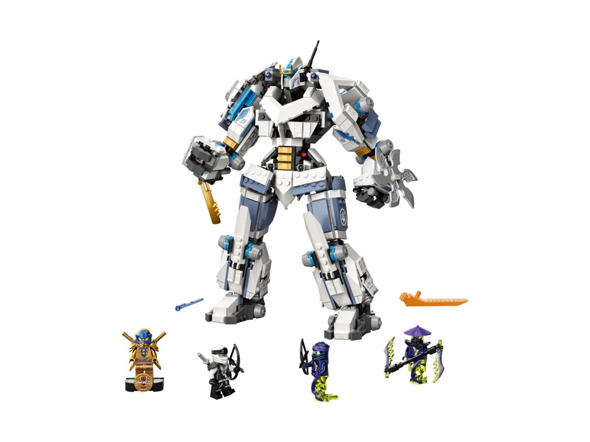 Конструктор Lego Битва с роботом Зейна Ninjago 71738 купить,NaN