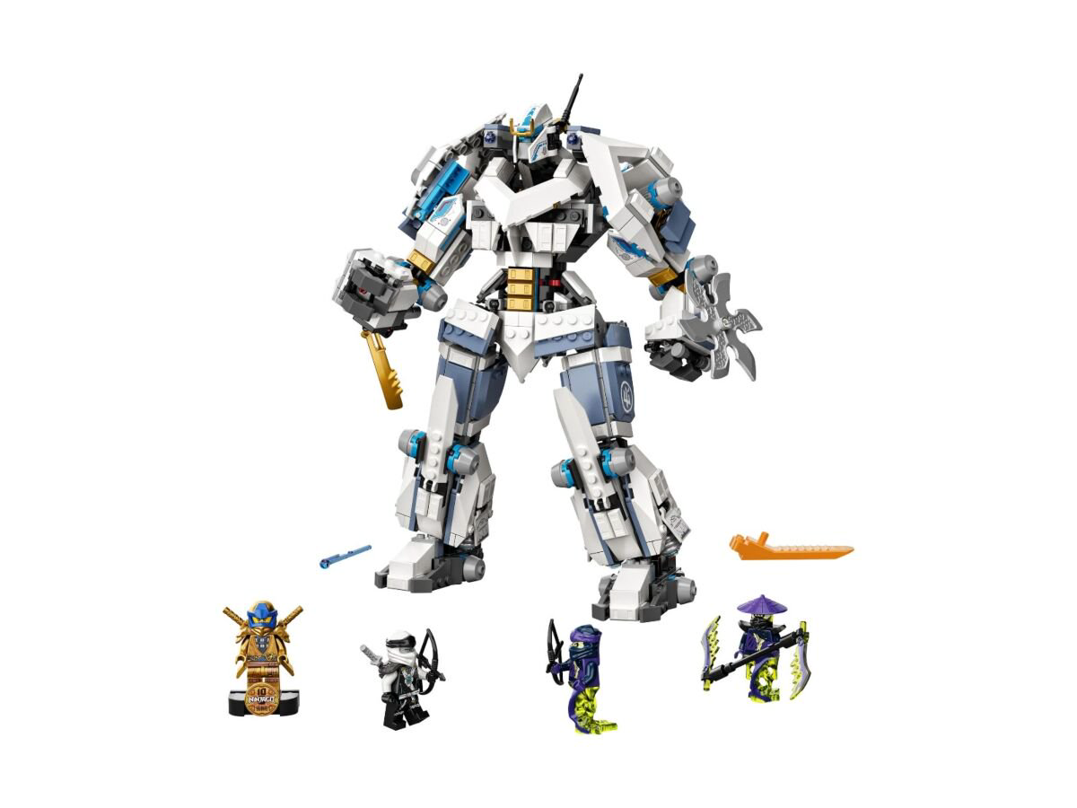 Конструктор Lego Битва с роботом Зейна Ninjago 71738 купить,NaN