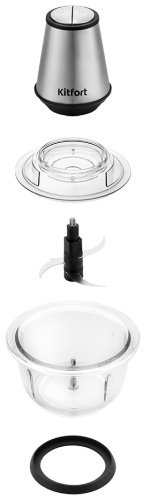 Блендер Kitfort KT-1389 серебристый - ForteMarket Блендер Kitfort KT-1389 серебристый купить,0