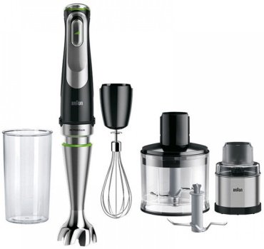 Блендер Braun MQ 9138 черный, серебристый купить,98489