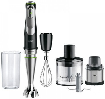 Блендер Braun MQ 9138 черный, серебристый купить,98489