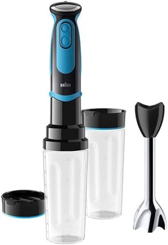 Блендер Braun MQ 5252 BKBL черный, синий купить,0