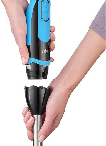 Блендер Braun MQ 5252 BKBL черный, синий купить,NaN